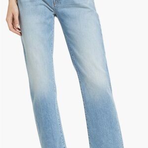 MOTHER The Ditcher Crop Straight Leg Jeans